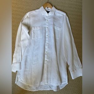 White Linen Shirt